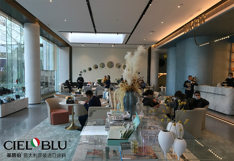 錦繡時(shí)光，優(yōu)雅和鳴 | CIELOBLU基路伯藝術(shù)涂料750㎡實(shí)景案例品鑒(圖6)