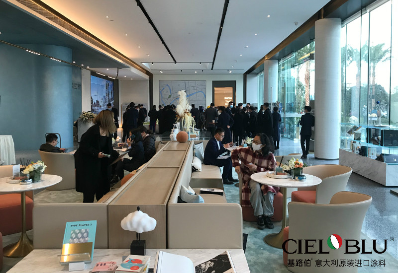 錦繡時(shí)光，優(yōu)雅和鳴 | CIELOBLU基路伯藝術(shù)涂料750㎡實(shí)景案例品鑒(圖7)